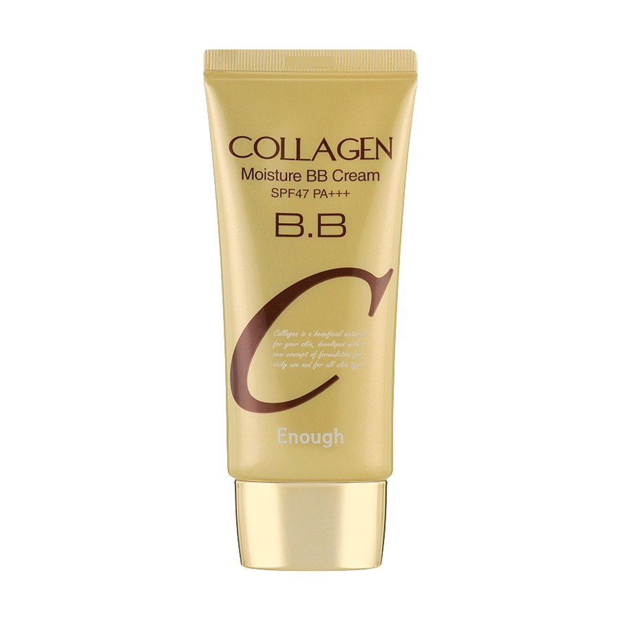 Зволожувальний BB-крем для обличчя Enough Collagen Moisture BB Cream SPF 47 PA +++ з колагеном, 50 г