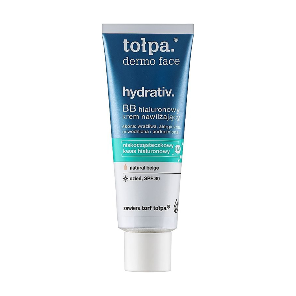 Зволожувальний BB-крем для обличчя Tolpa Dermo Face Hydrativ. SPF 30, 40 мл